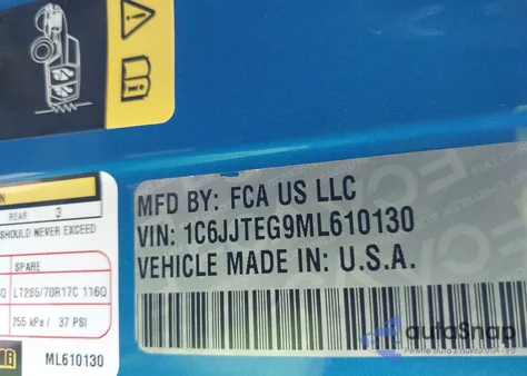 2021 Jeep Gladiator Mojave 4X4 from USA, damaged, VIN 1C6JJTEG9ML610130